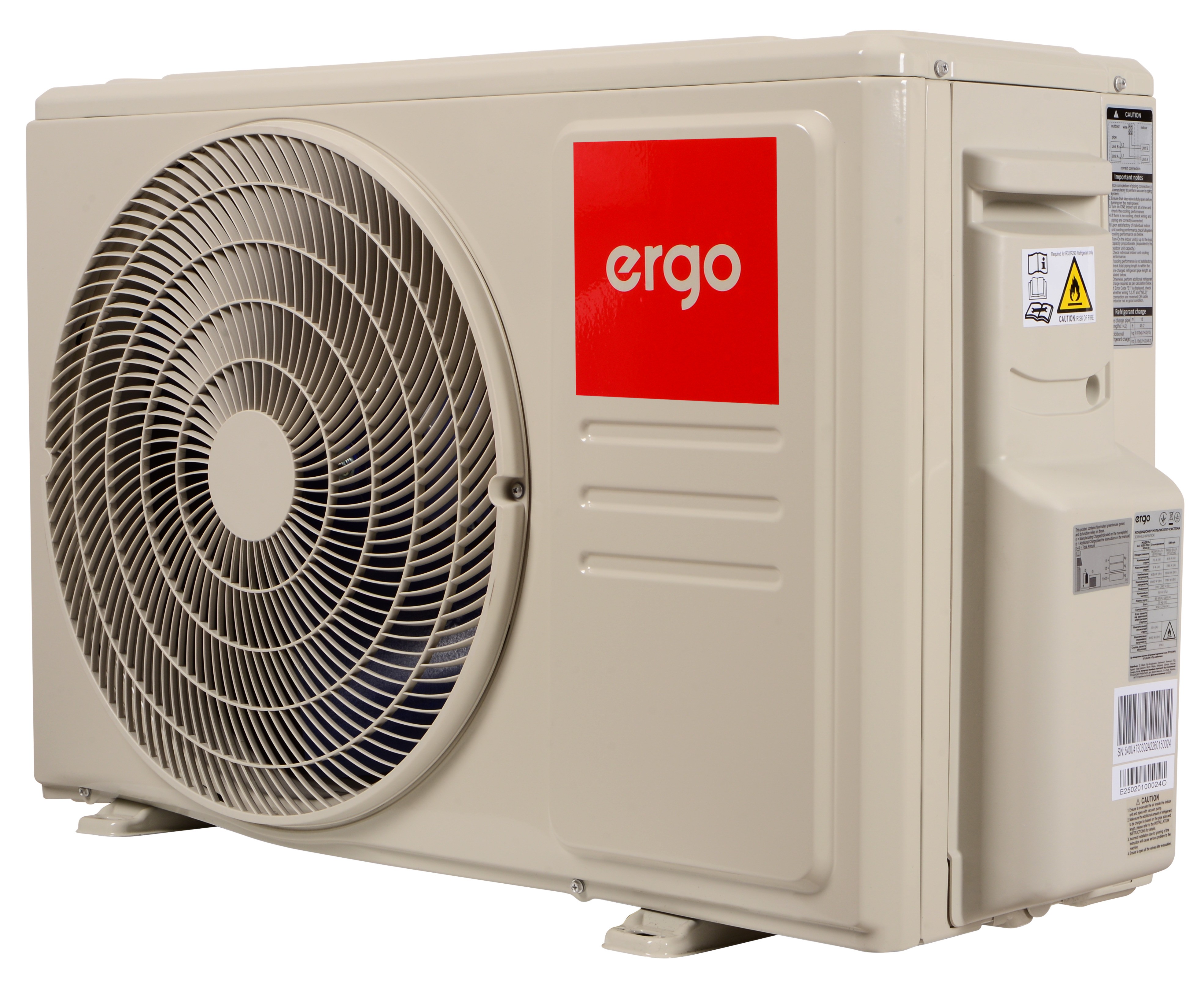 Комплект мульти-сплит системы Ergo ACI 1835 ODU MSH(2) + ACI 0935 IDU MSW W х 2 внешний вид - фото 9