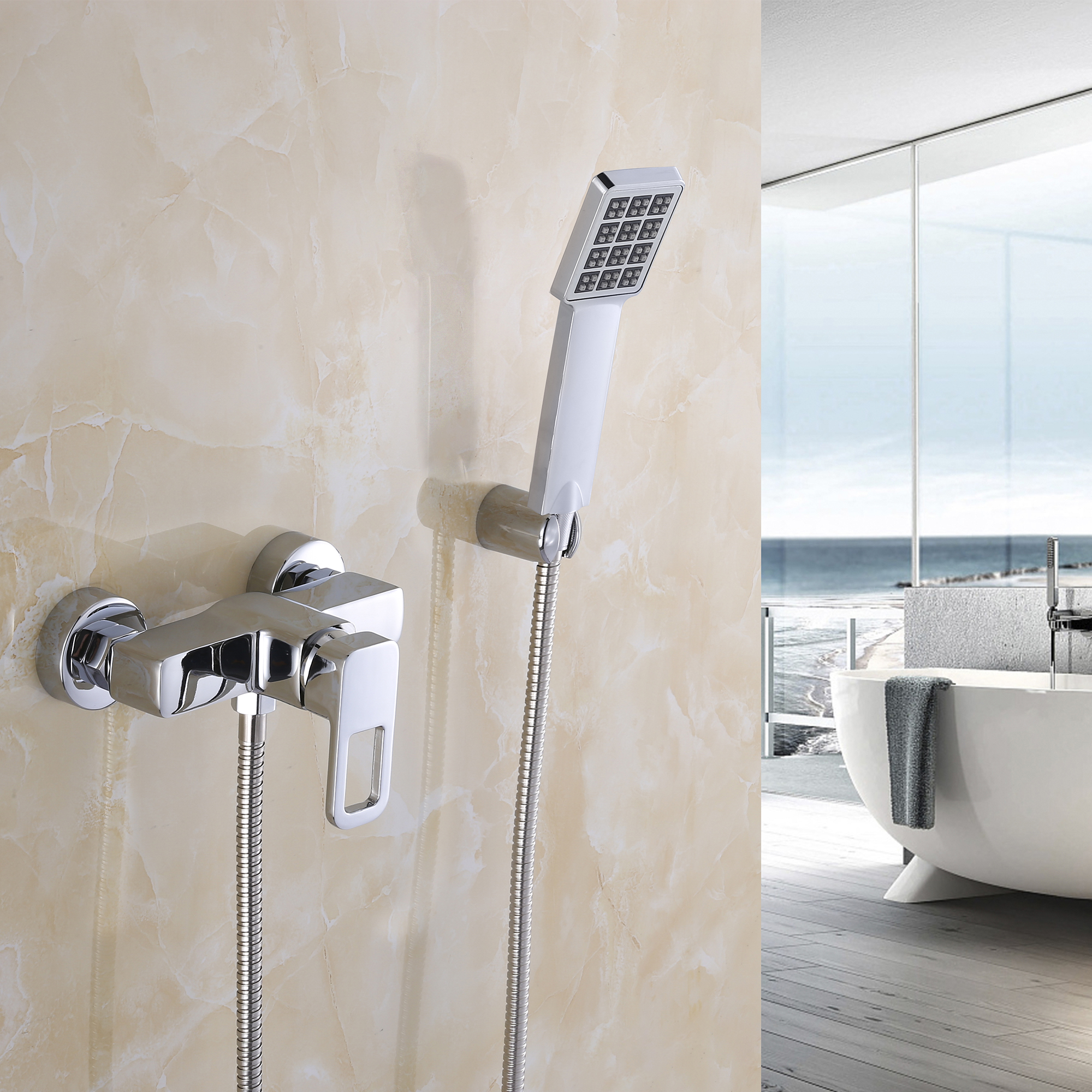 Смеситель для душа Lidz Wawel 010 Chrome (LDWAW010CRM45390) характеристики - фотография 7