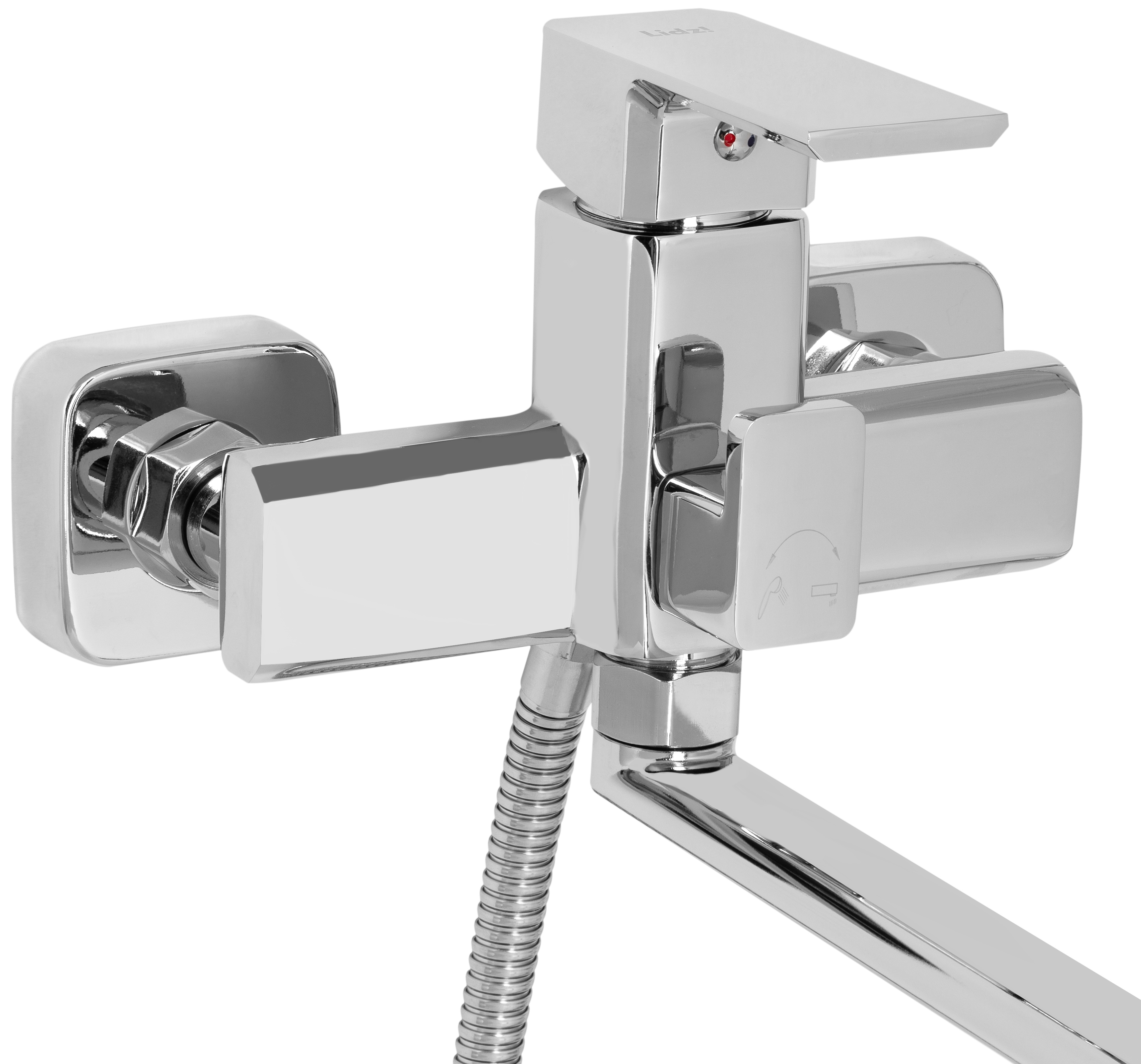 Змішувач для ванни Lidz Dozorca 005 Chrome (LDDOZ005CRM45405) ціна 1996 грн - фотографія 2