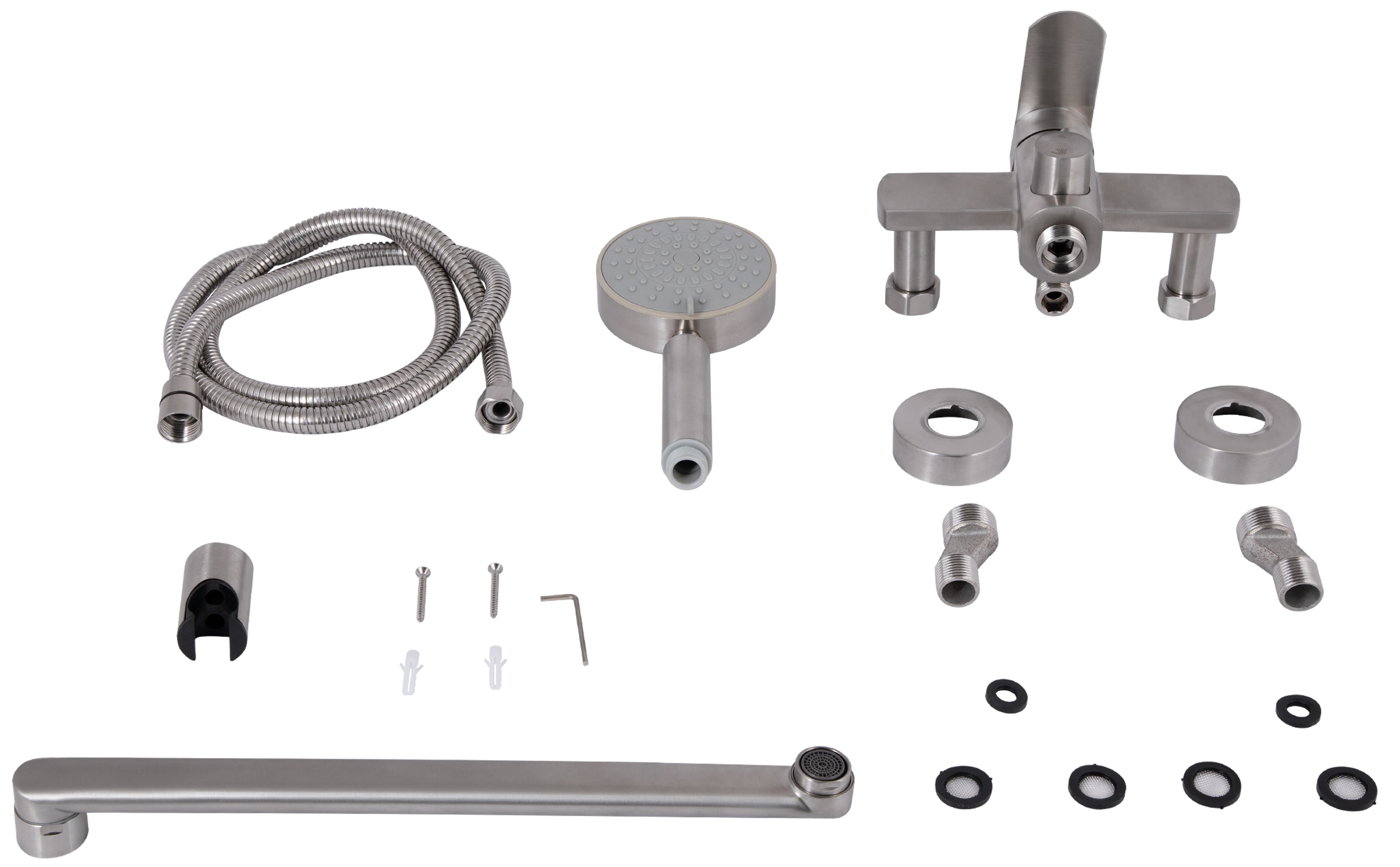 Смеситель для ванны Lidz Luna 005 Nickel (LDLUN005NKS46093) инструкция - изображение 6