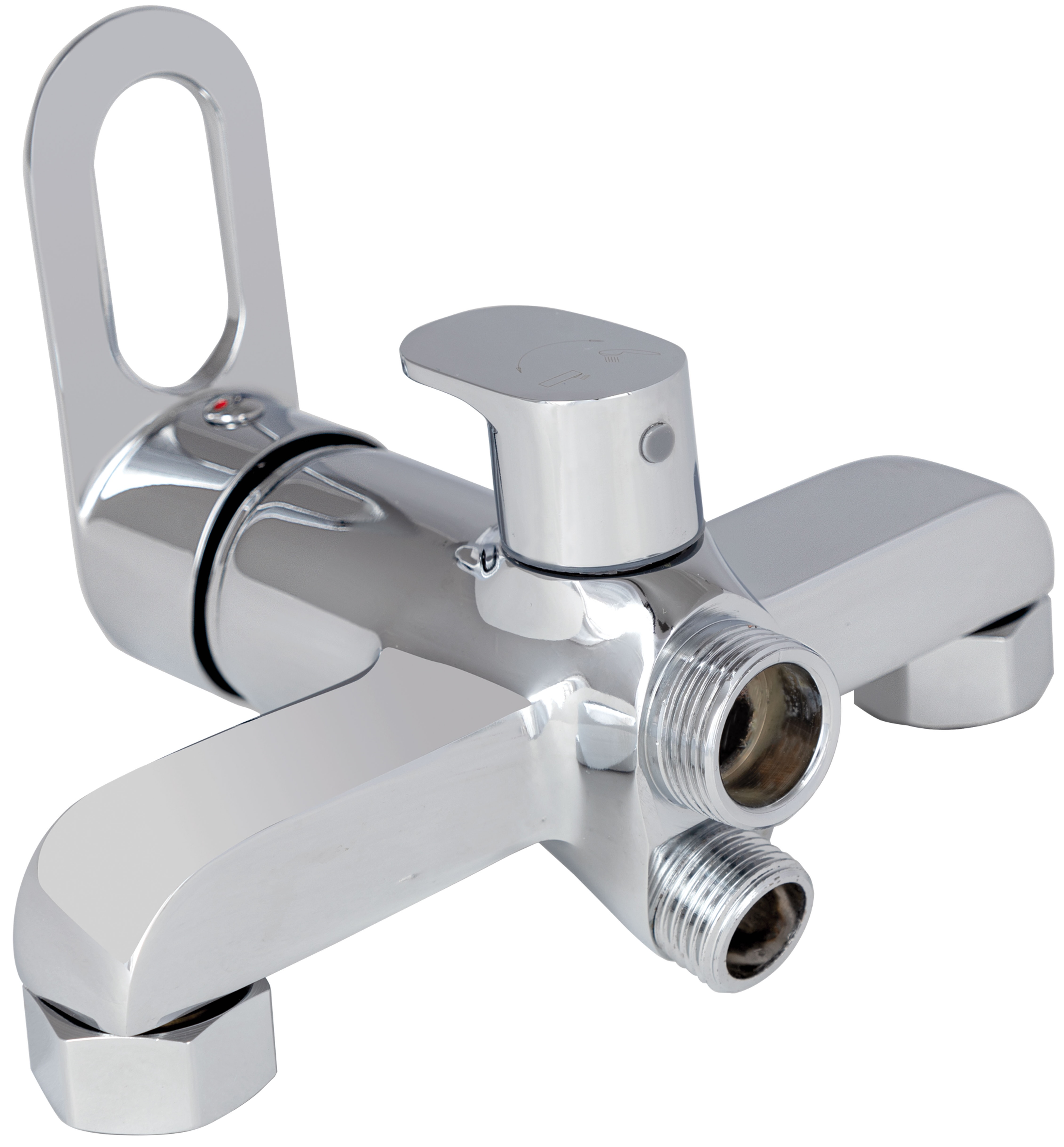 Смеситель для ванны Lidz Latwa 005 Chrome (LDLAT005CRM45415) цена 1370 грн - фотография 2