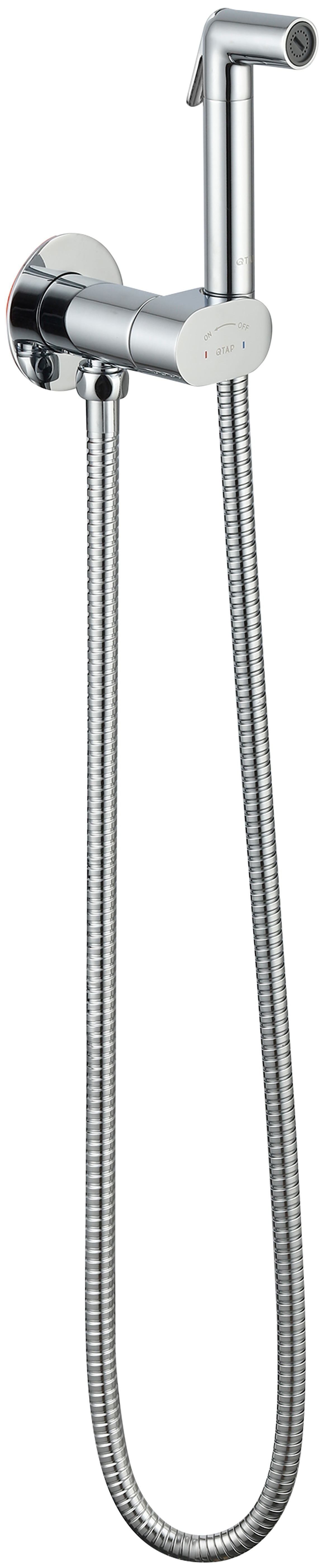 Набор для гигиенического душа Q-Tap Inspai-Varius Chrome (QTINSVARCRMV00440601)