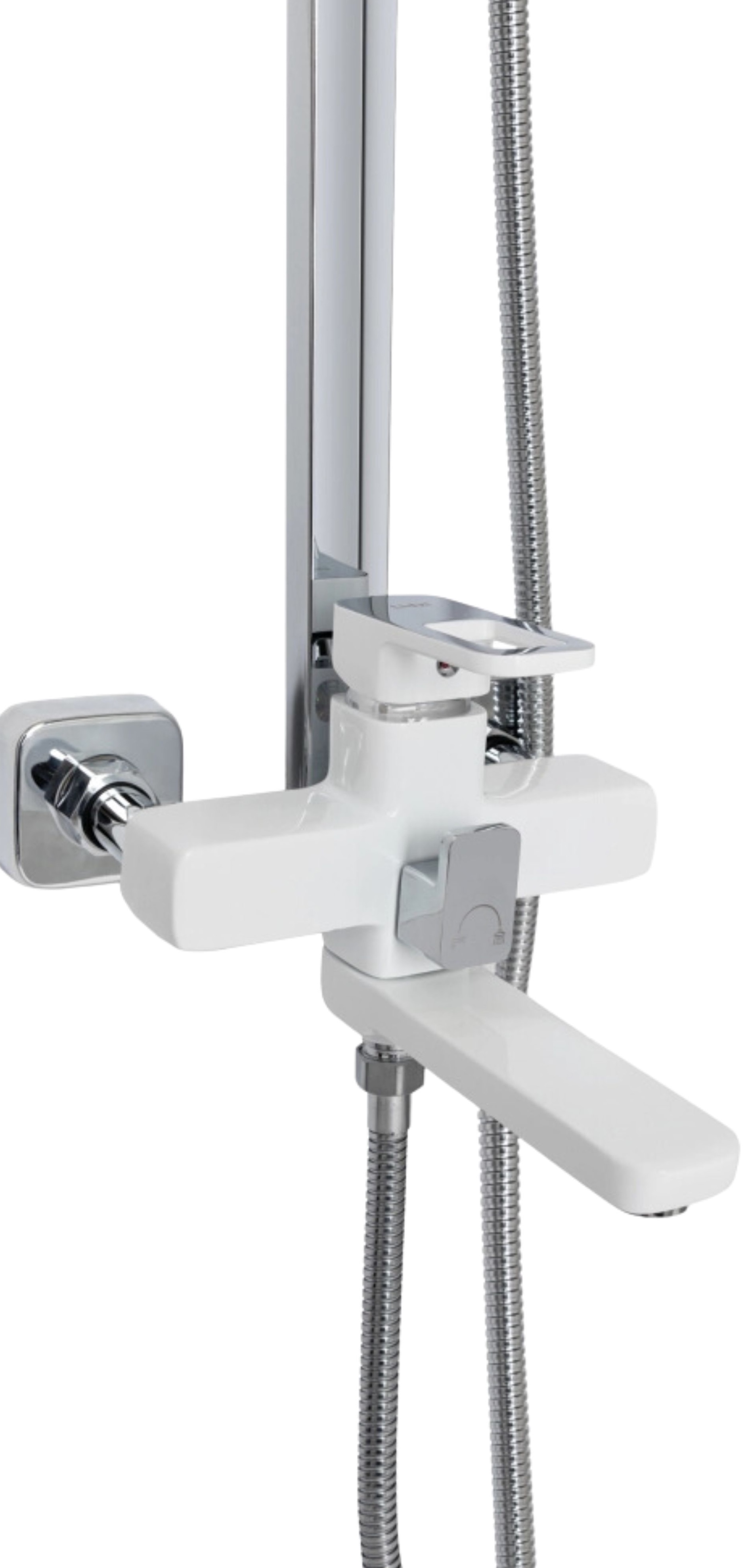 Набор смесителей Lidz Wawel 001+ Wawel 1030 White (LDWAW001WHI4539746367) цена 6926 грн - фотография 2