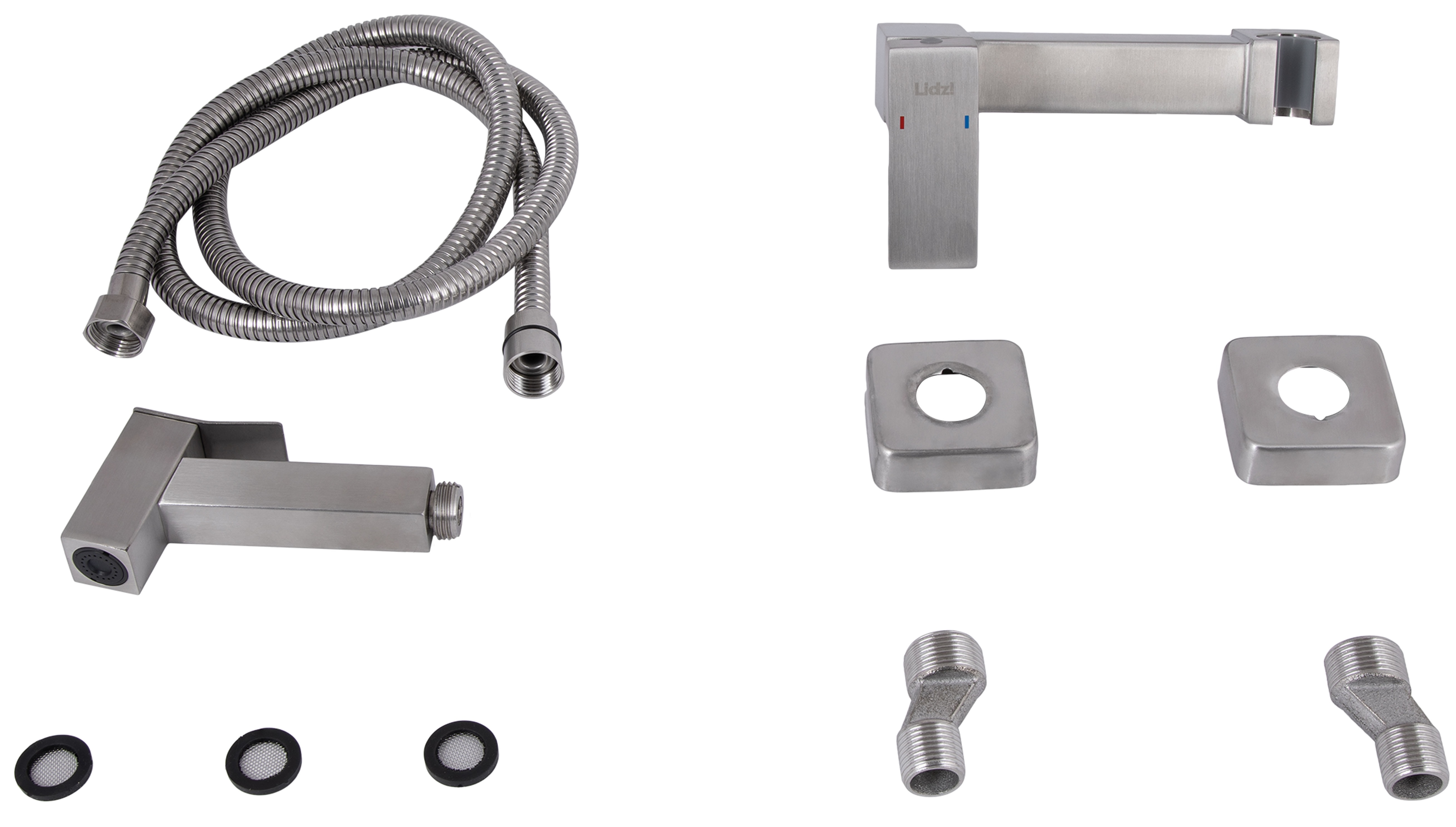 Набор для гигиенического душа Lidz Kubis 110 Nickel (LDKUB110NKS46103) отзывы - изображения 5
