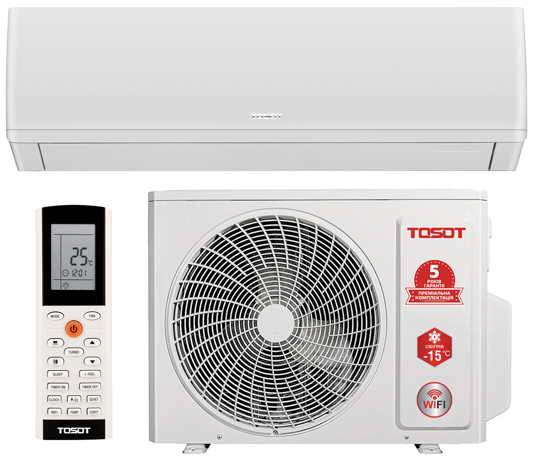 Кондиціонер спліт-система Tosot PRACTIC PRO GN-18PR