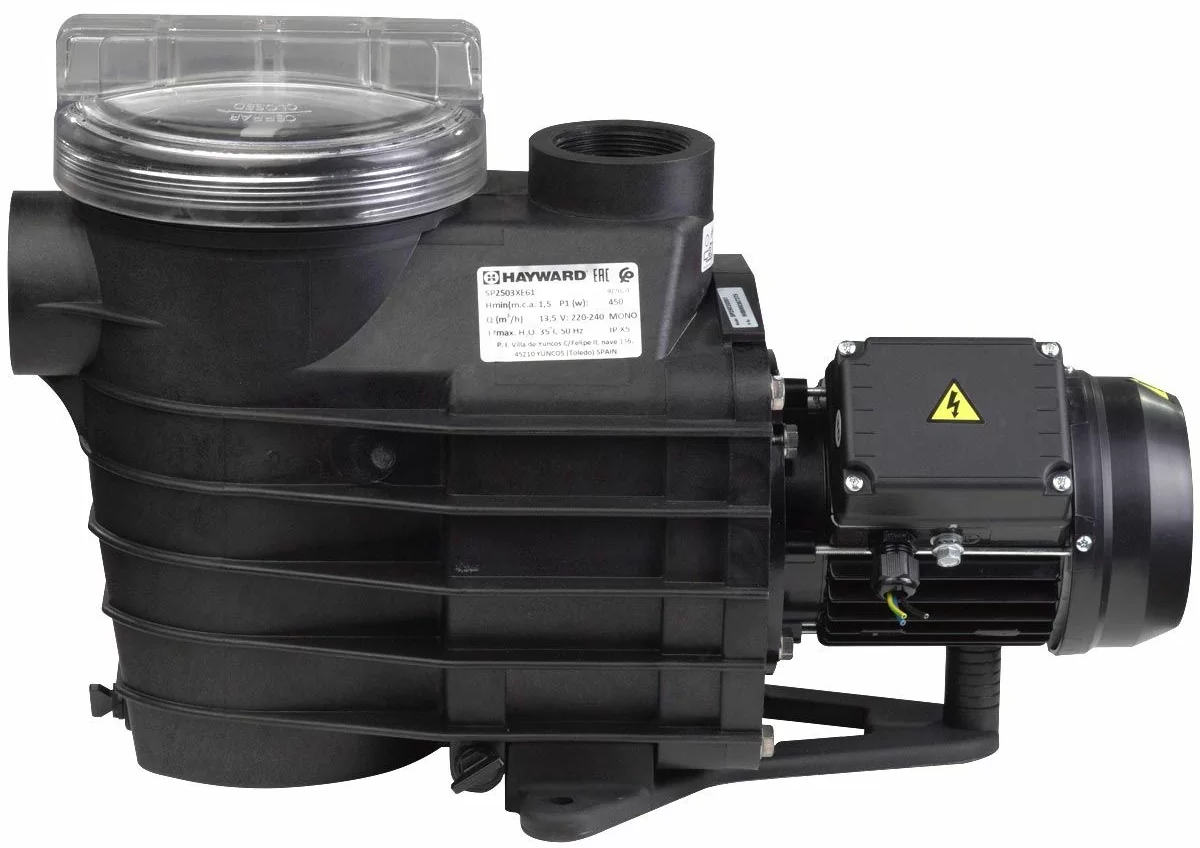 в продажу Насос Hayward SP2510XE163E EP 100 IE3 (380 В, 17.5 м3/год, 1 HP) - фото 3