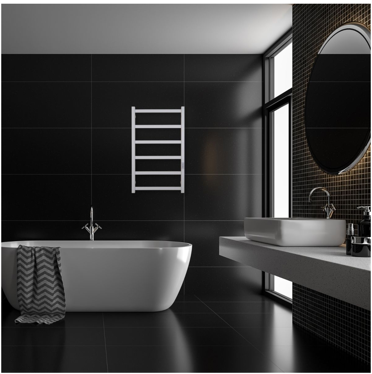 Рушникосушка Carino Flavia 790x490 (FL7937FWM) відгуки - зображення 5