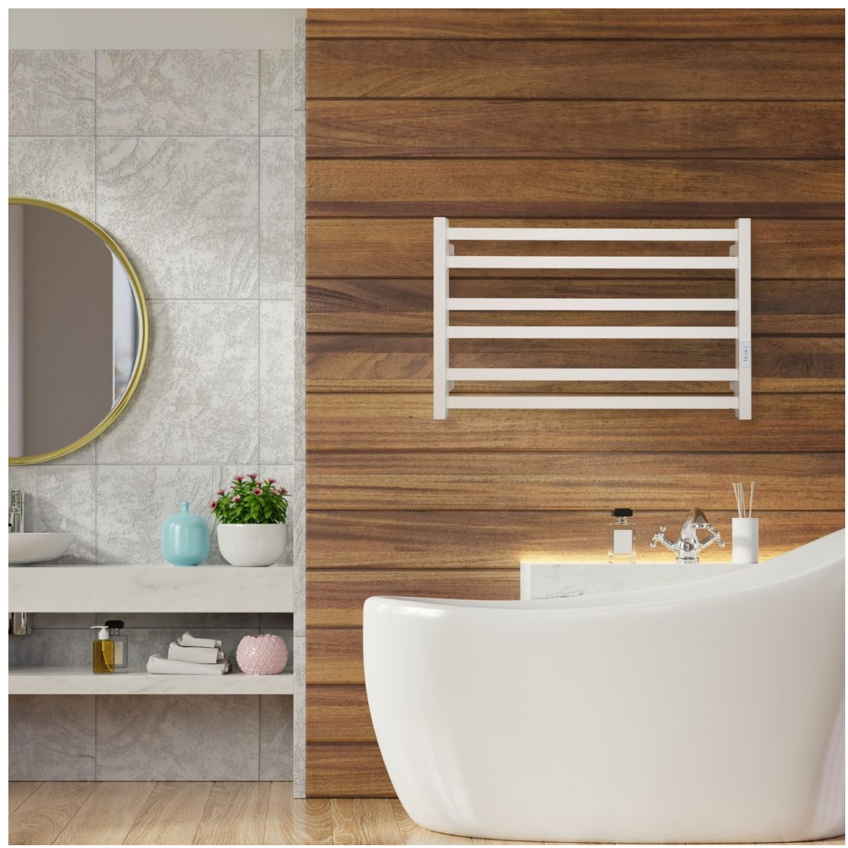 Рушникосушка Carino Elisa 490x790 (Е7937FWM) відгуки - зображення 5