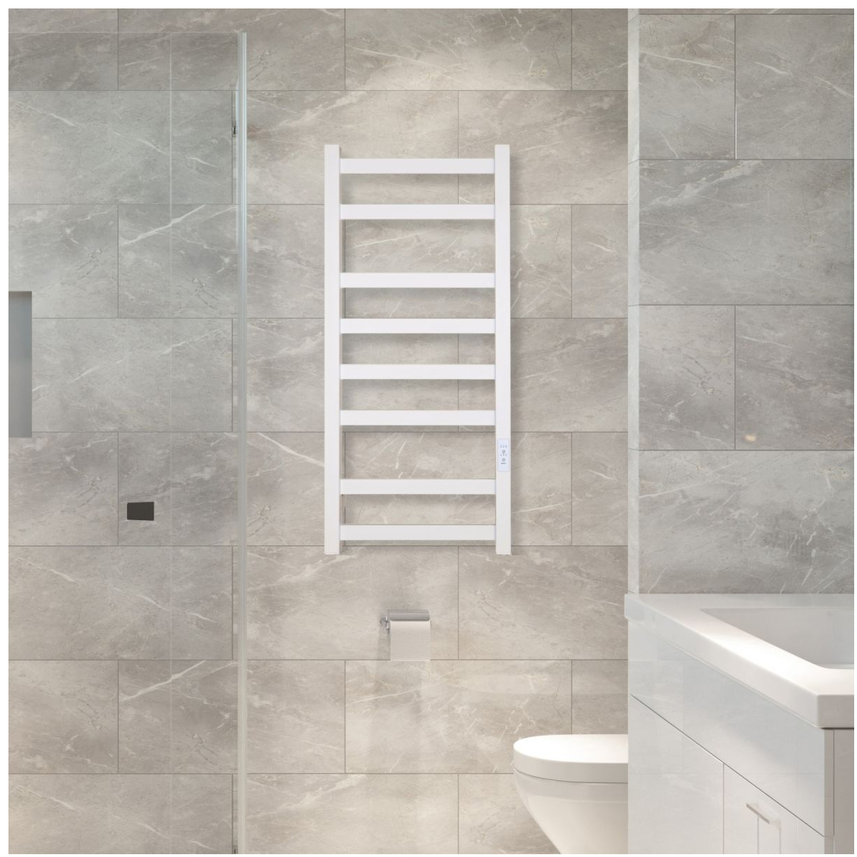 Полотенцесушитель Carino Luca 790x370 (LU7937FWM) отзывы - изображения 5