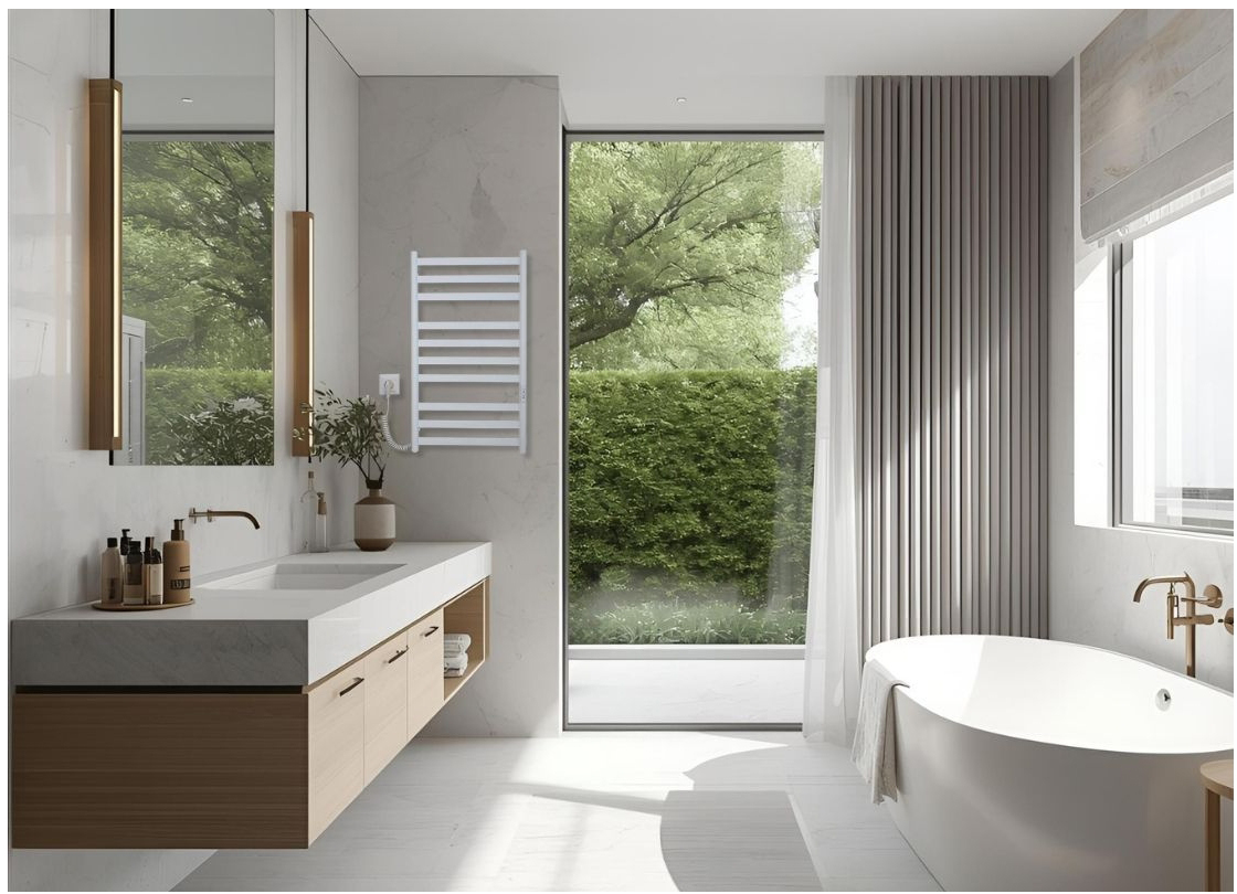 Полотенцесушитель Carino Mia 790x490 (M7949FWM) внешний вид - фото 9