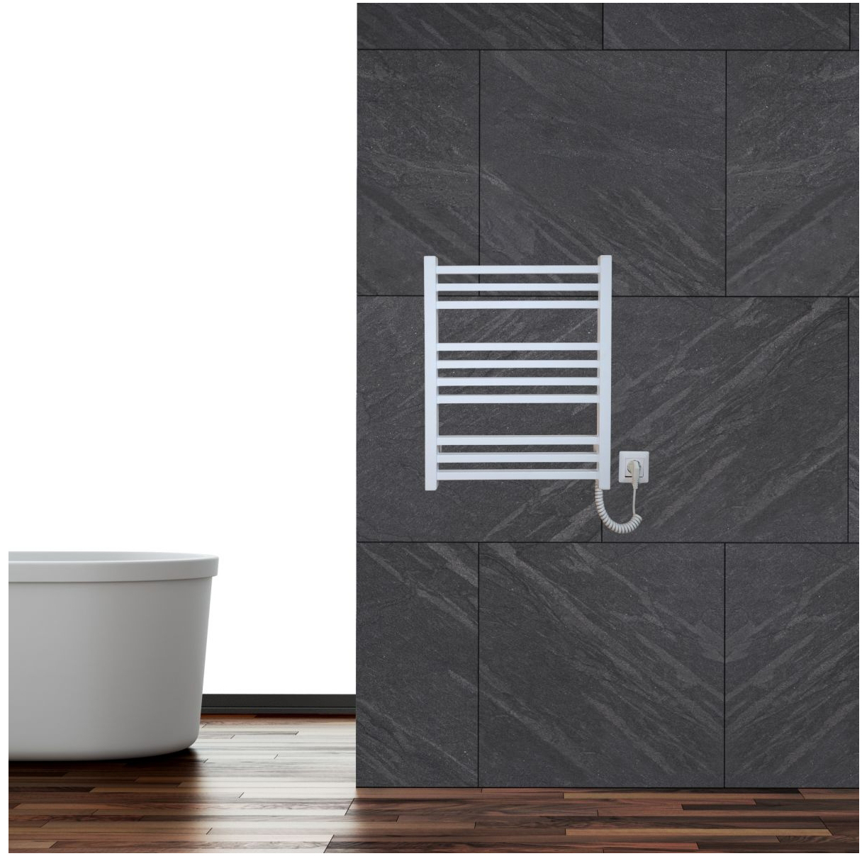 Рушникосушка Carino Lorenzo 590x490 (L5949LWM) зовнішній вигляд - фото 9