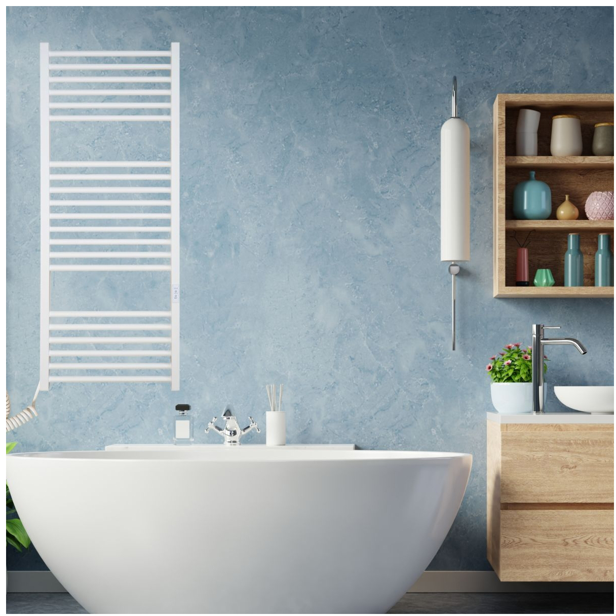 Полотенцесушитель Carino Arianna 1190x490 (A1949FWM) внешний вид - фото 9