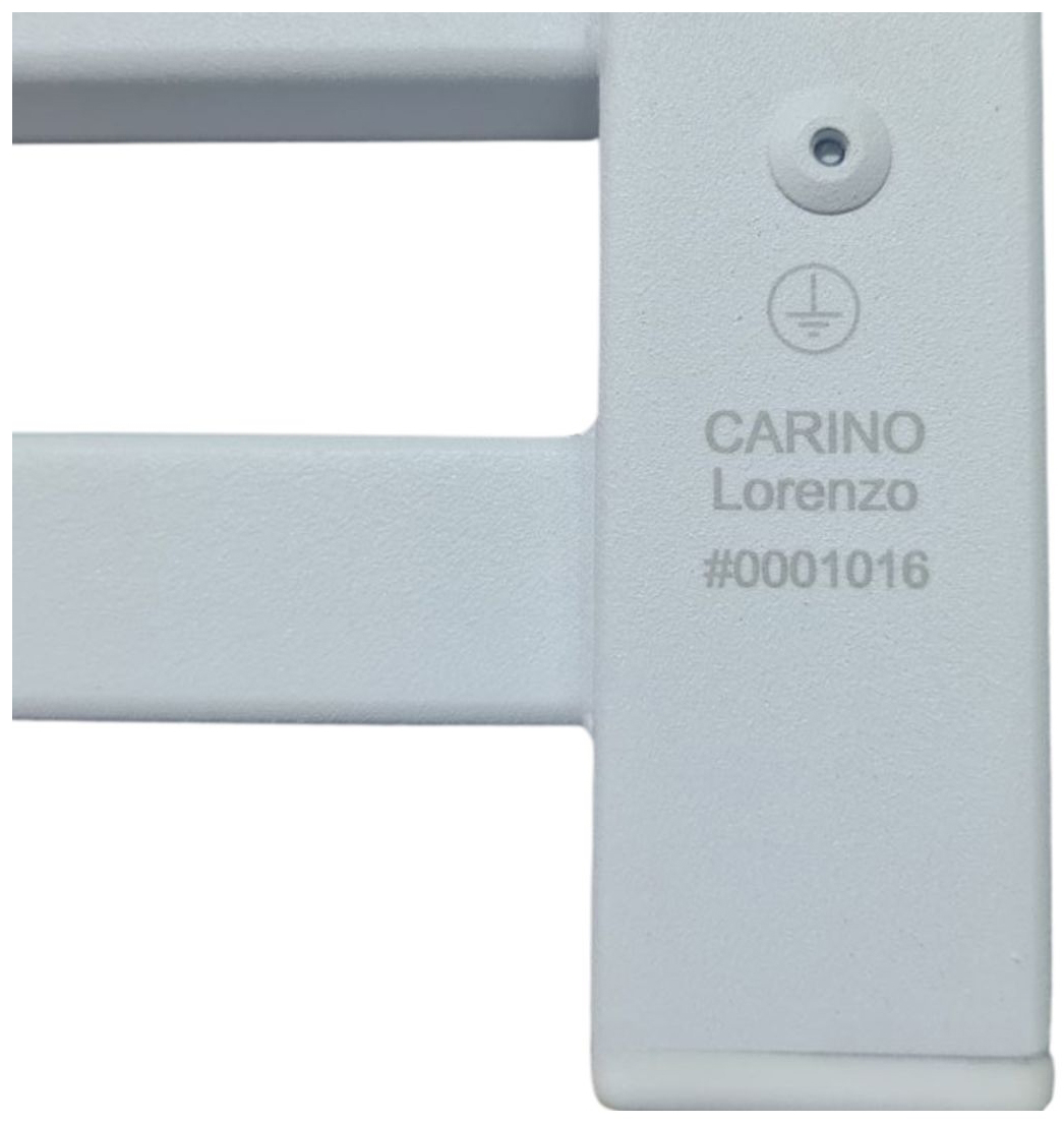 Полотенцесушитель Carino Lorenzo 590x490 (L5949LWG) обзор - фото 8