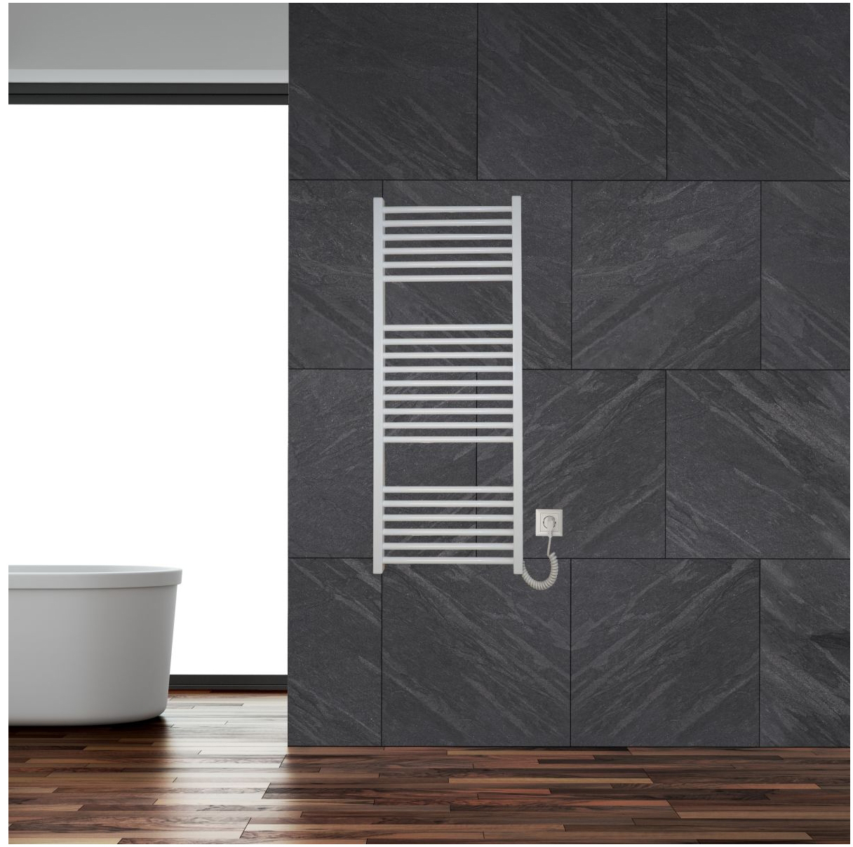 Полотенцесушитель Carino Arianna 1190x490 (A1949LWG) внешний вид - фото 9