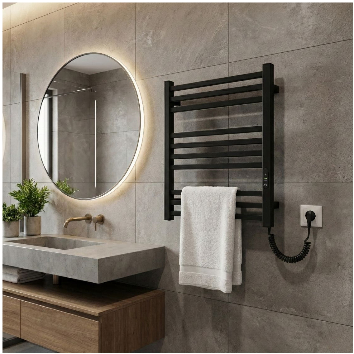 Полотенцесушитель Carino Lorenzo 590x490 (L5949FBM) инструкция - изображение 6