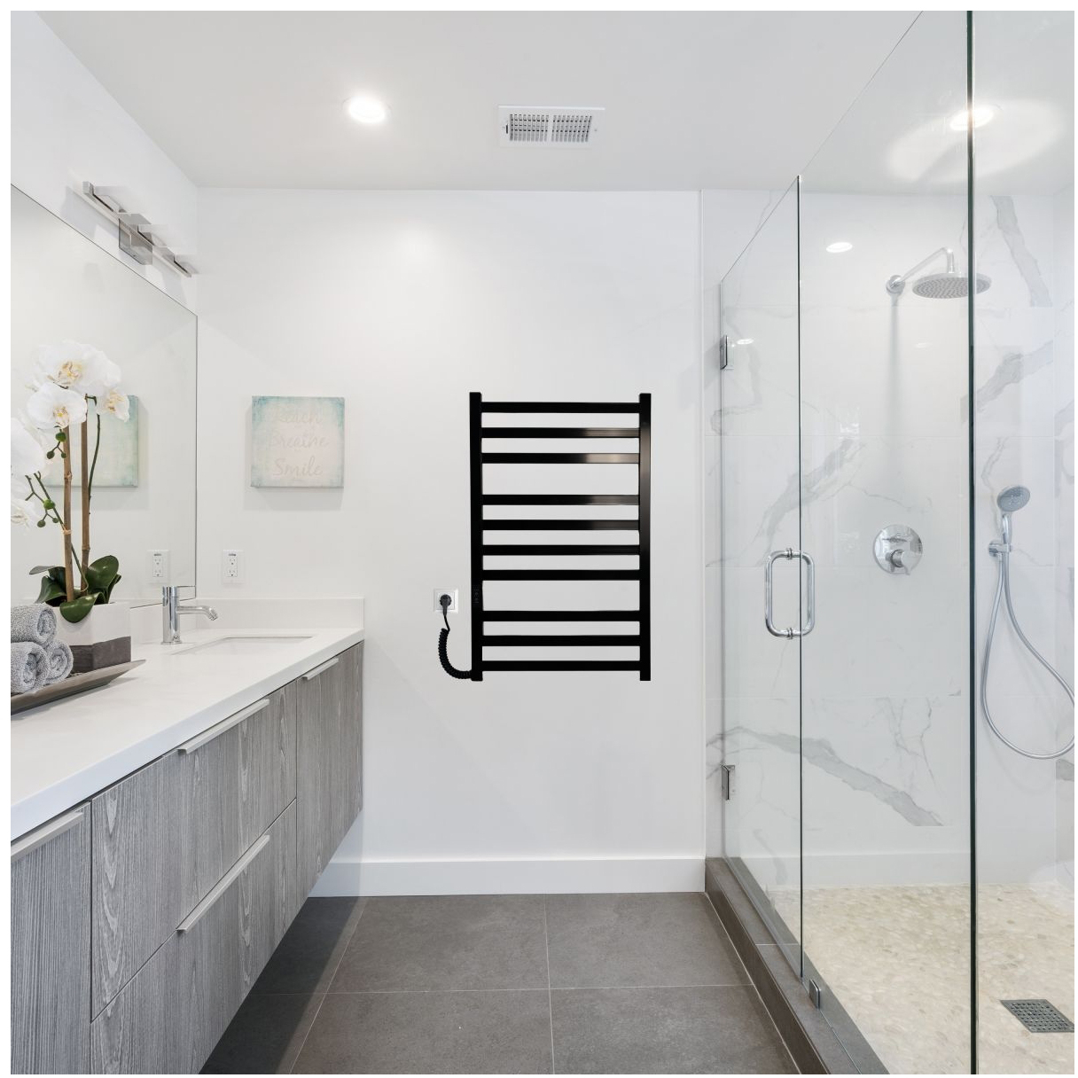 Полотенцесушитель Carino Ricardo 790x490 (R7949FBG) характеристики - фотография 7