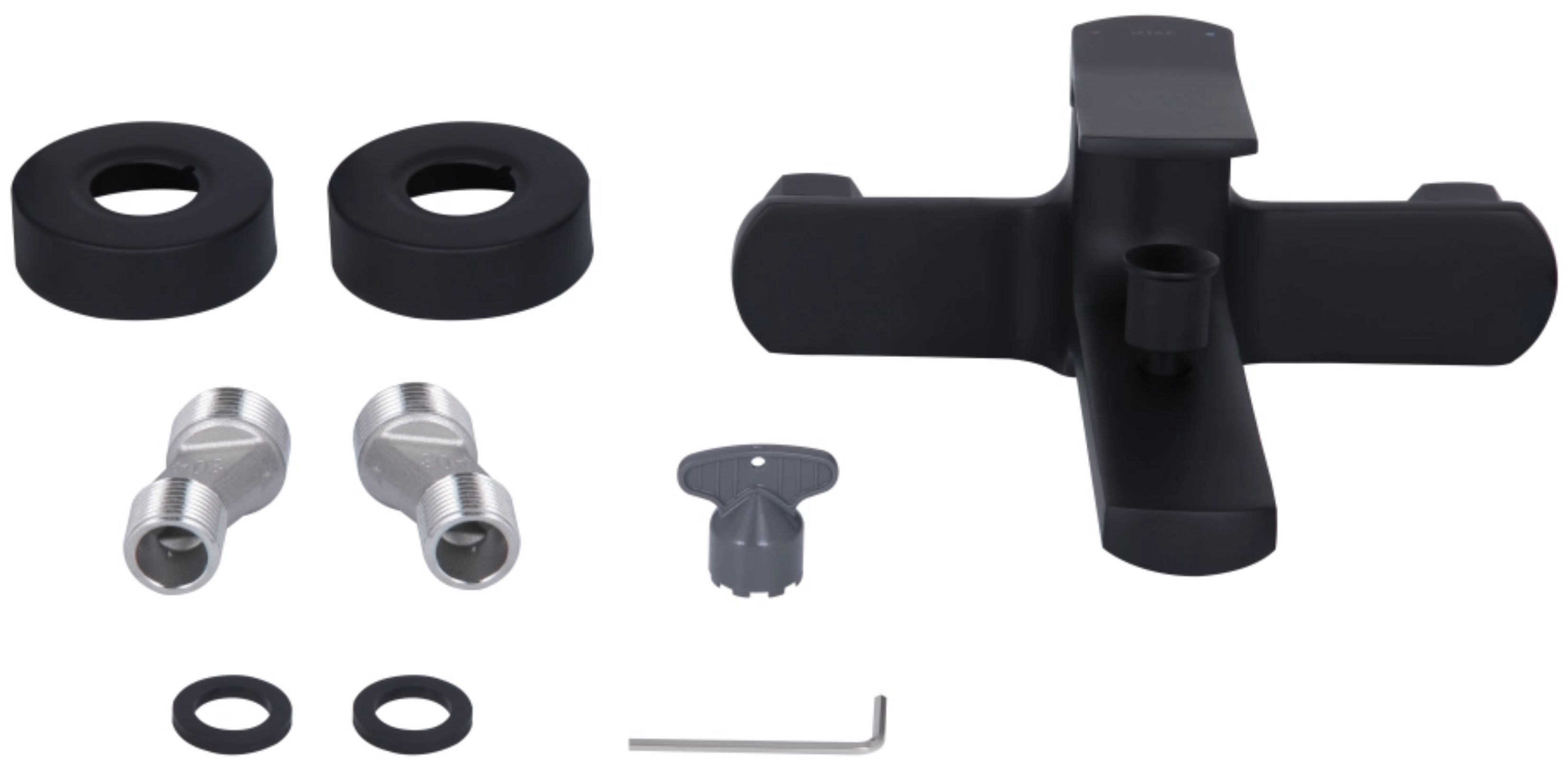 в продаже Смеситель для душа Q-Tap Slavonice (QTSLA259BLM4591850140) - фото 3