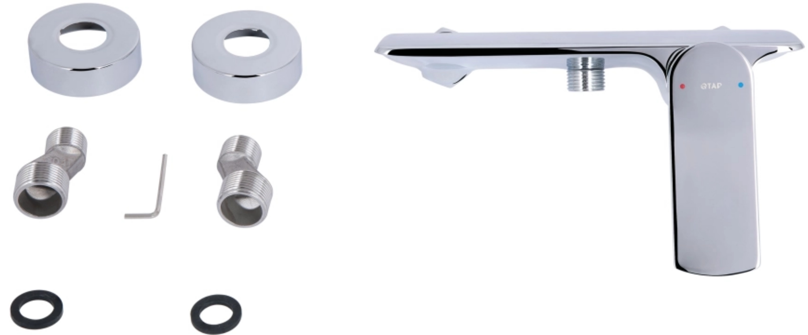 в продаже Смеситель для душа Q-Tap QTSLA266CRM4590750145 - фото 3