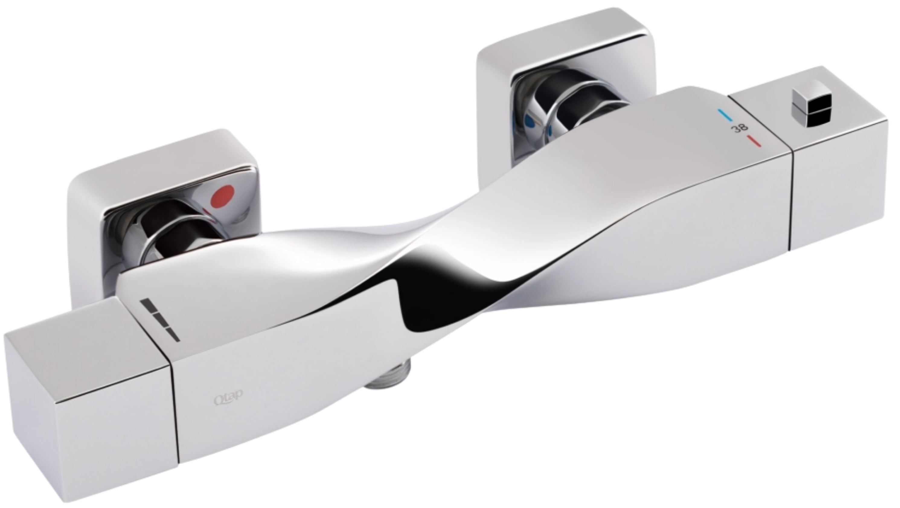 Смеситель для душа Q-Tap Zkrouceny (QTZKR40T105C50146) цена 6491 грн - фотография 2