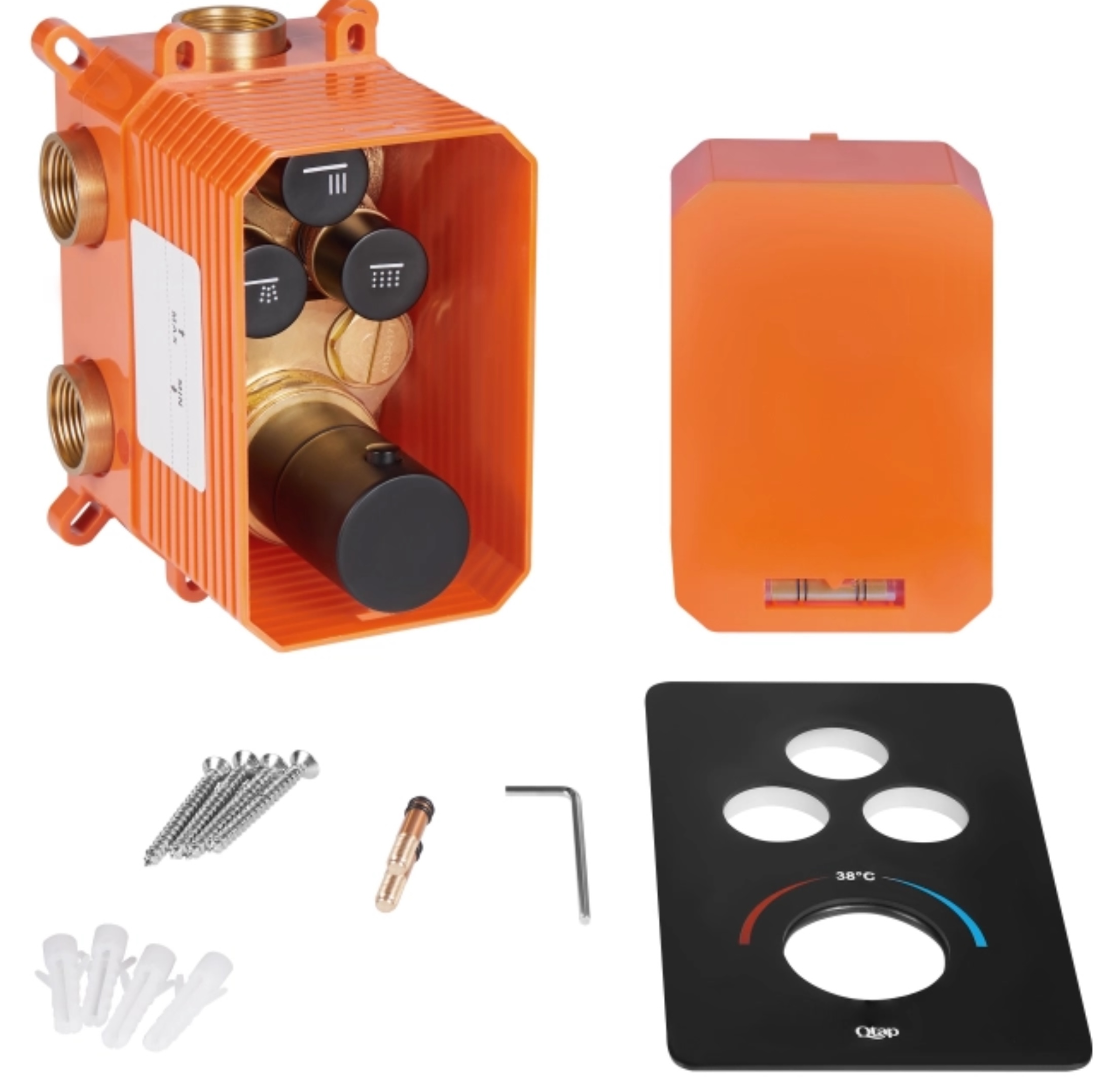 в продажу Змішувач для душу Q-Tap Votice (QTVOT6443T105NKB50144) - фото 3