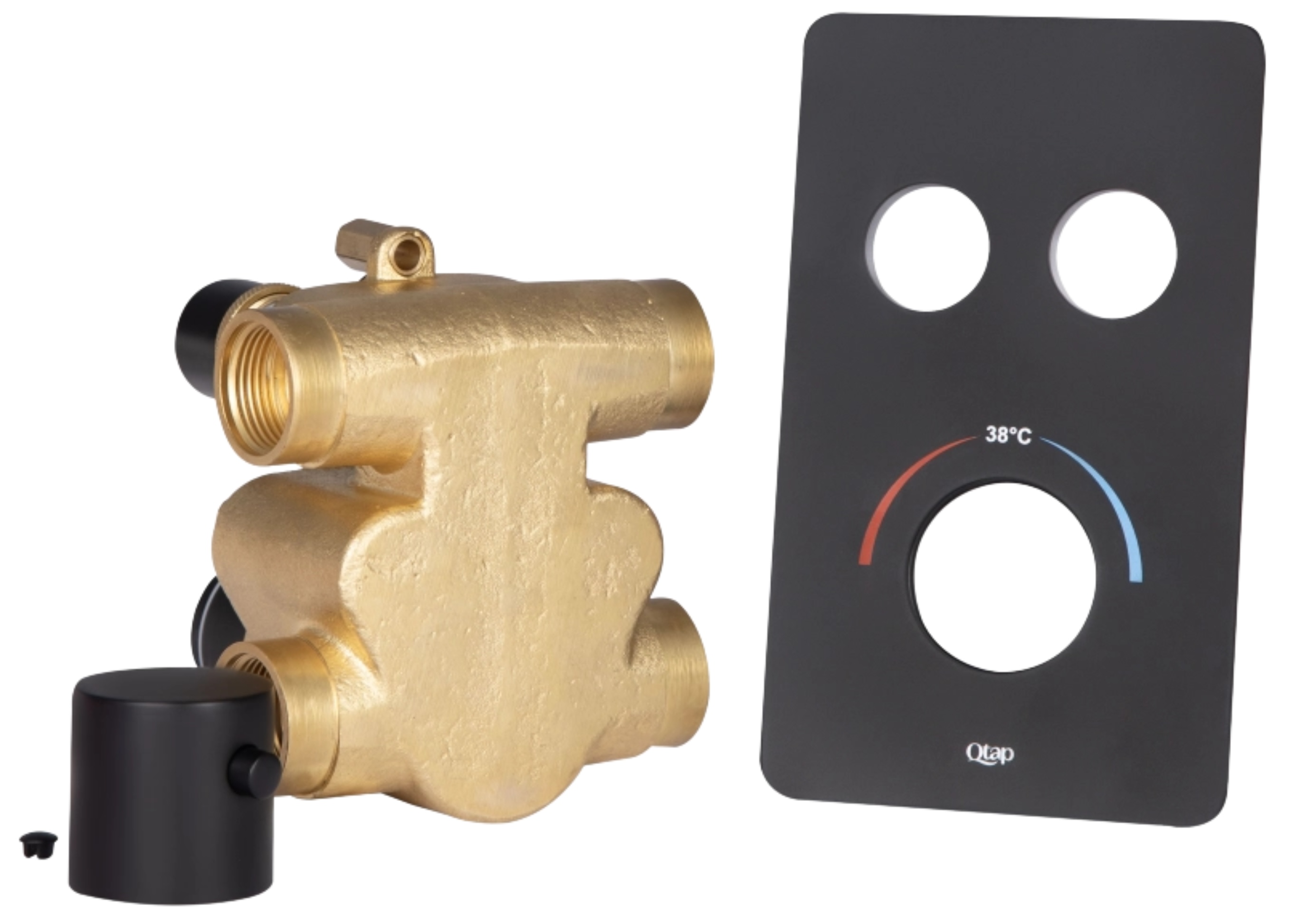 в продажу Змішувач для душу Q-Tap Votice (QTVOT6442T105NKB50143) - фото 3