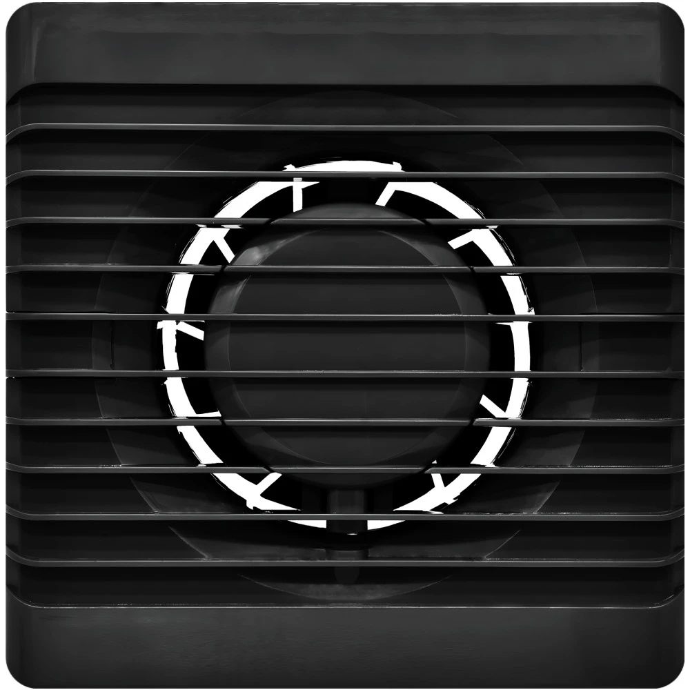 Вытяжной вентиялтор AirRoxy Planet Energy 80 S Black (01-080)