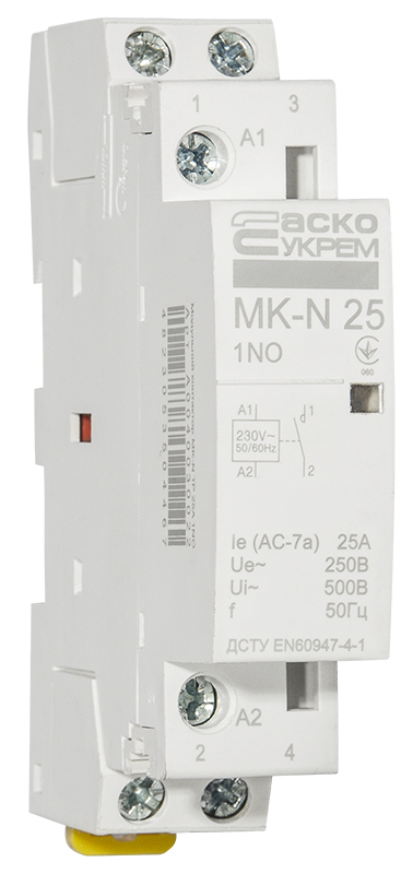 продаём Аско-Укрем MK-N 1P 25A 1NO 220V (A0040030022) в Украине - фото 4