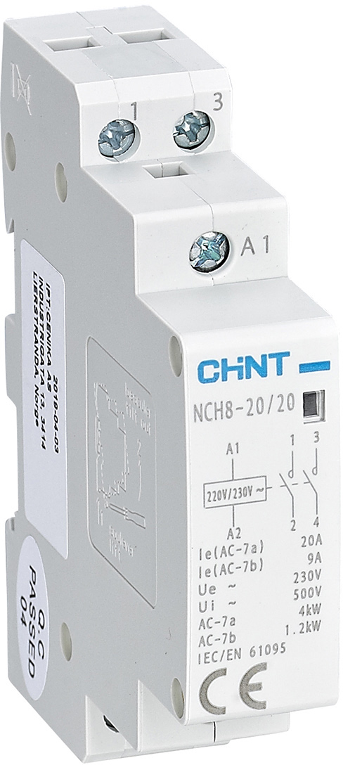 Контактор Chint NCH8-20/20 20A 2NOAC220/230В (256054) в Киеве
