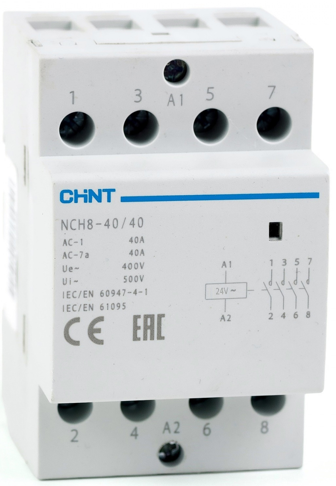 Контактор Chint NCH8-40/40 40A 4NOAC220/230В (256099) в Киеве