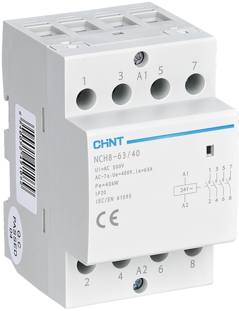 Chint NCH8-63/40 63A 4NOAC220/230В (256101)