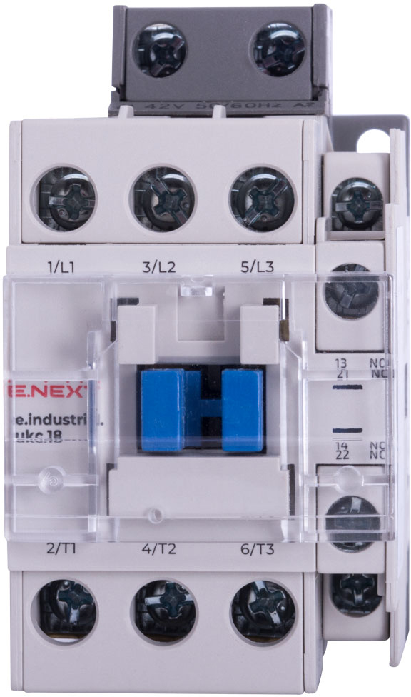 Контактор E.NEXT e.industrial.ukc.18.42, 18A, 42V, 1no+1nc (i.0090075) цена 895 грн - фотография 2