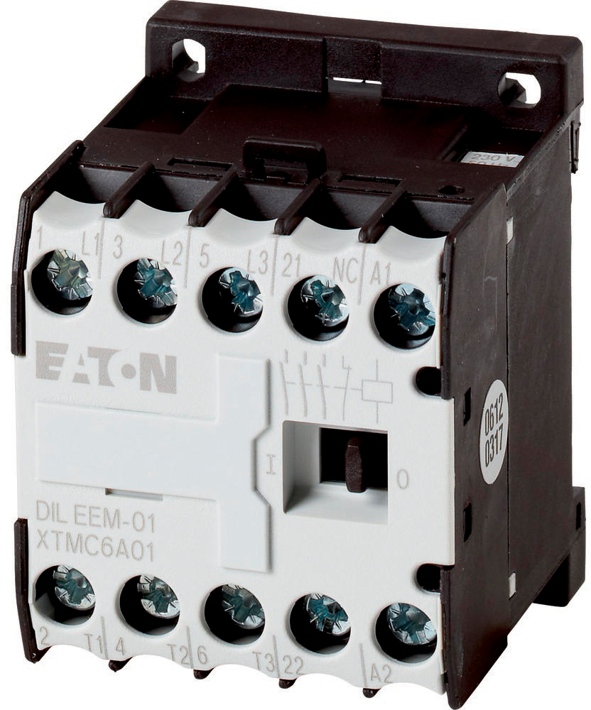 Характеристики контактор Eaton DILEEM-01 230V50Hz, 240V60Hz (051633)