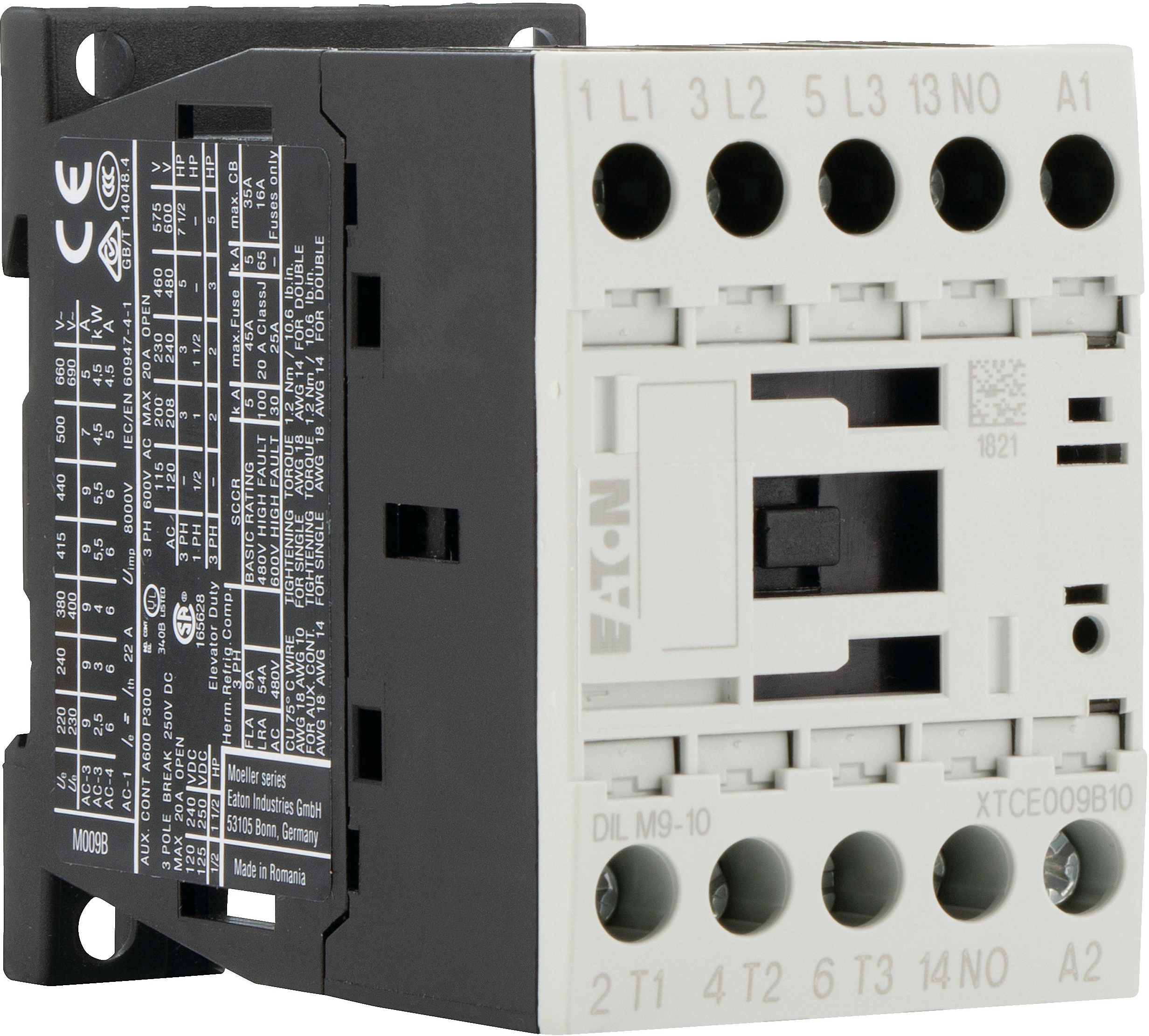 в продаже Контактор Eaton DILM9-10 24VDC (276705) - фото 3