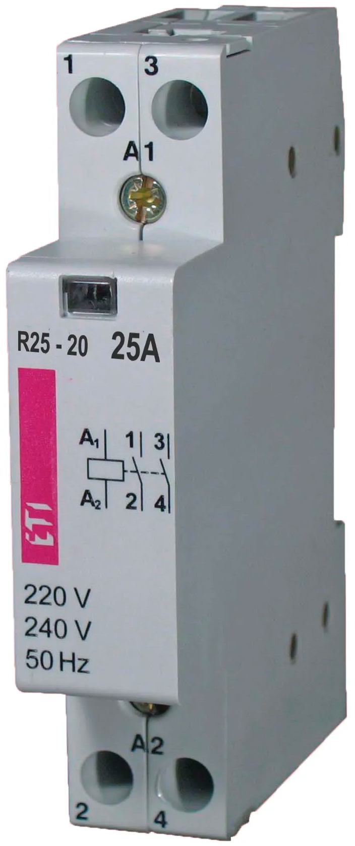 Контактор ETI R 25-10-230V (2463500)