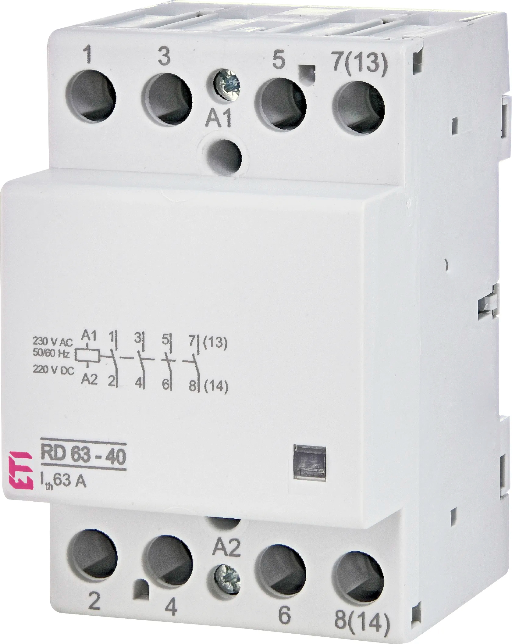 Контактор ETI RD 63-40-230V AC/DC (2464026)