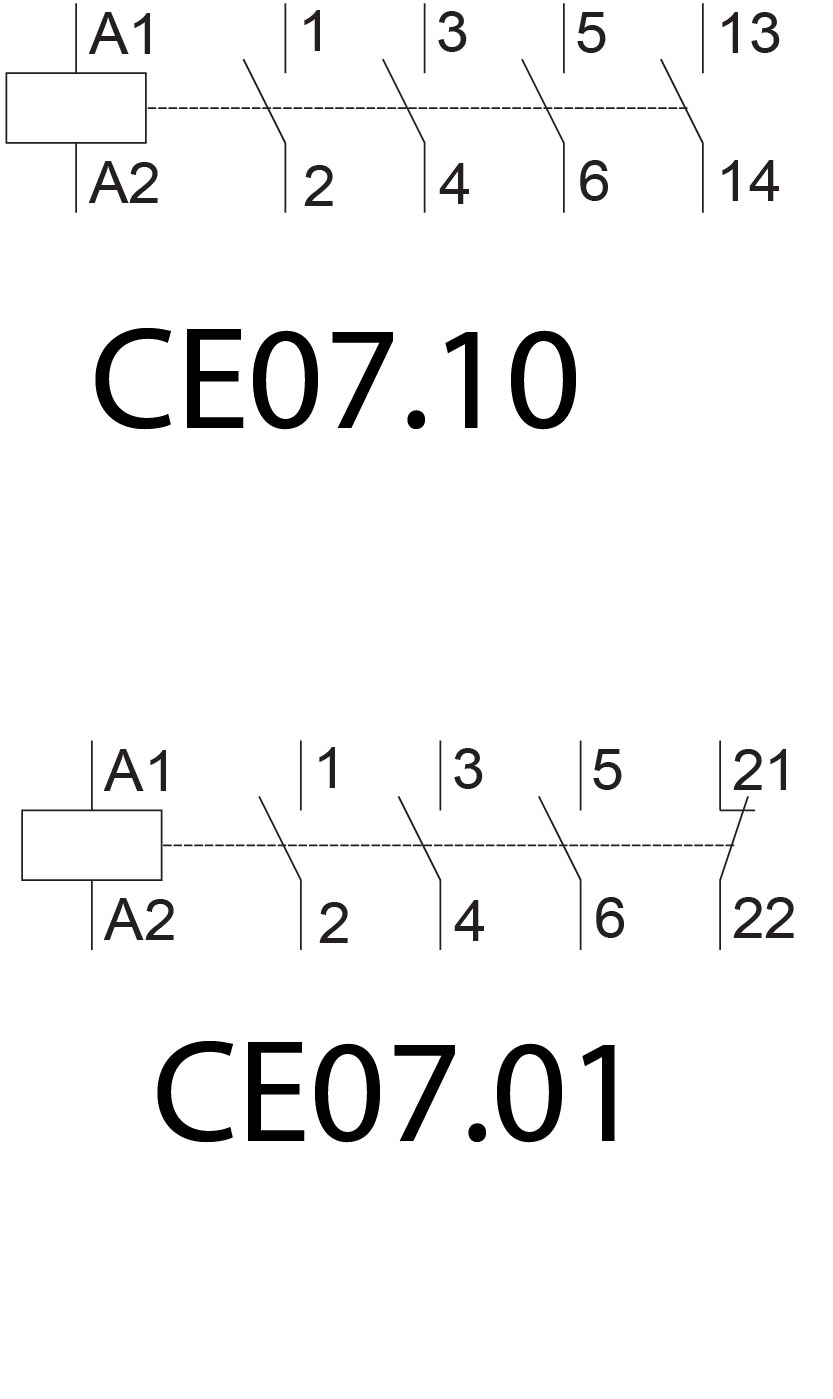 Контактор ETI CE07.10-230V-50/60Hz (4641023) цена 750 грн - фотография 2