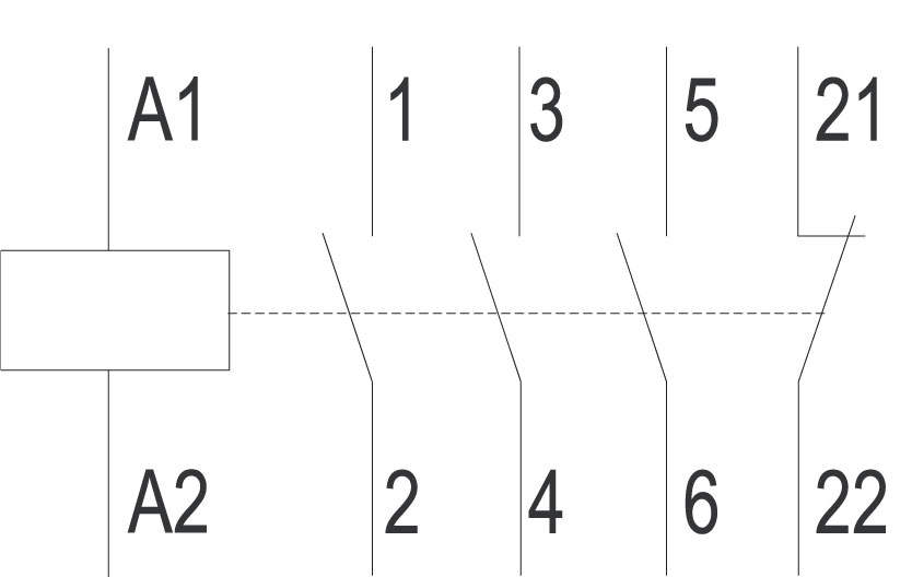 Контактор ETI CEM12.01-230V-50/60Hz (4643113) цена 1837 грн - фотография 2