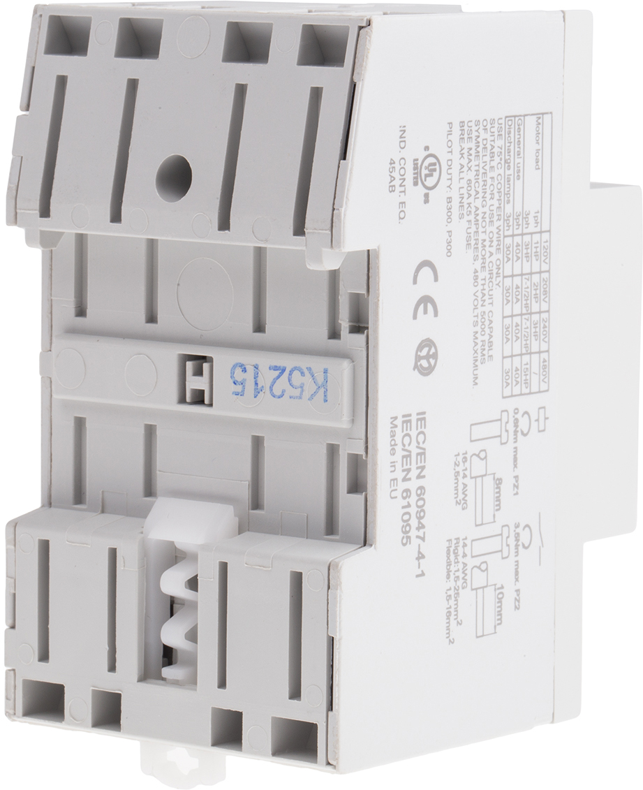 Контактор Finder 4NO 40A 220-240V AC/DC (224402304310) цена 5116 грн - фотография 2