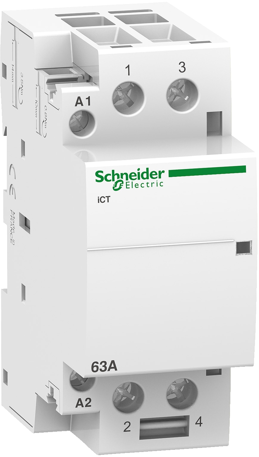 Контактор Schneider Electric 63A 2NO 220/240V 50Hz (A9C20862)