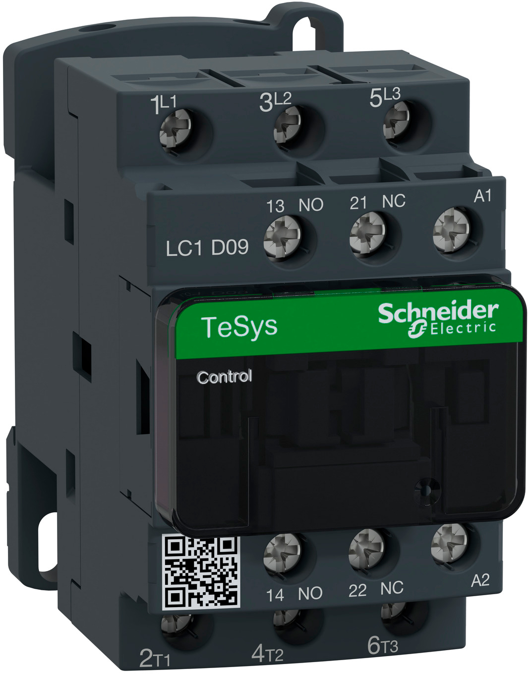 Контактор Schneider Electric 3Р, 9A, НО+NC, 230V 50Hz (LC1D09P7)