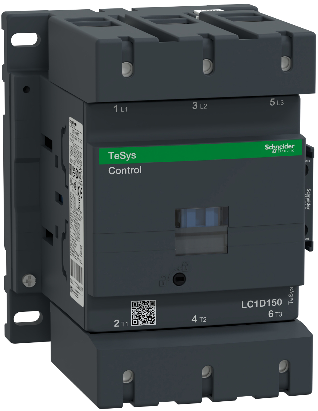 Контактор Schneider Electric 3Р, 150A, НО+NC, 220V 50Hz (LC1D150M7)