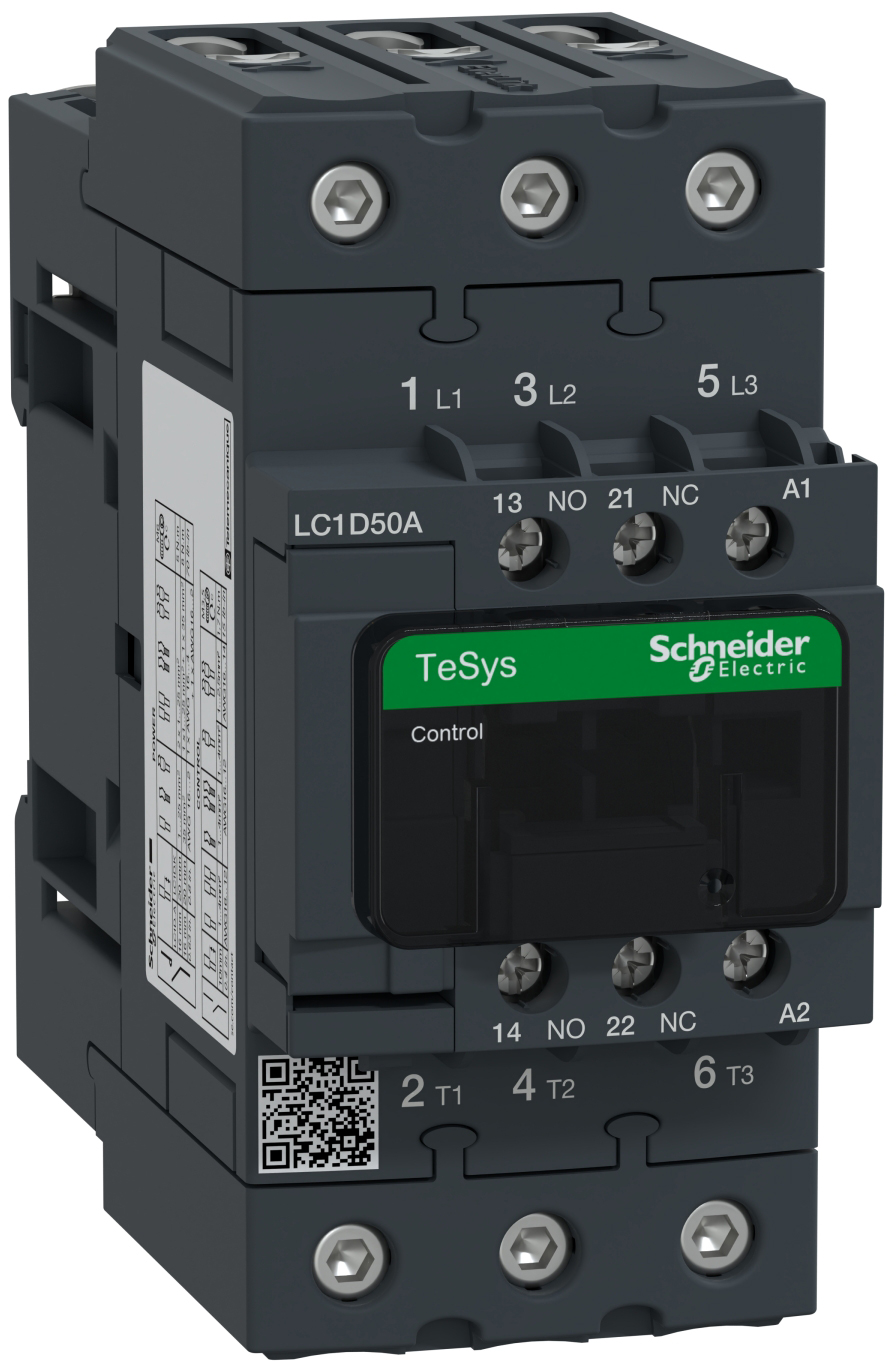 Контактор Schneider Electric 3P 440V 50A ~110V 50/60Hz (LC1D50AF7)