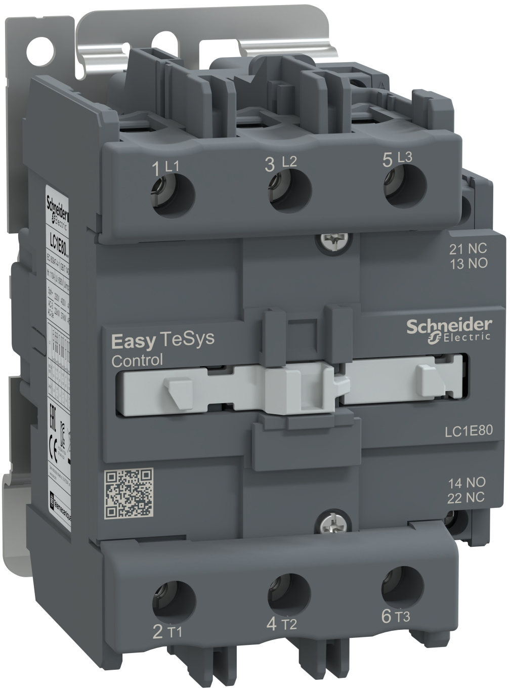 Контактор Schneider Electric 3Р Е 80А АС3 ~220V 50Hz (LC1E80M5)