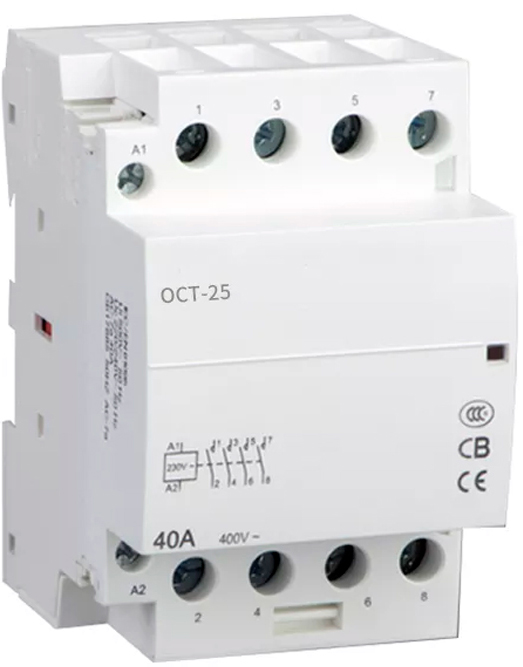 Отзывы контактор Tervix OCT, 4P, 4NO, 40A, 230V (661441) в Украине