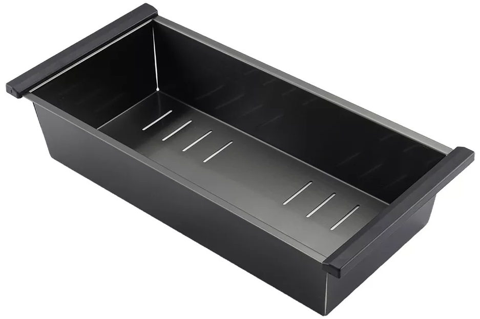 Кухонна мийка Gappo GS6050-6 600x500 мм сифон+коландер, нержавіюча сталь PVD ціна 5706 грн - фотографія 2