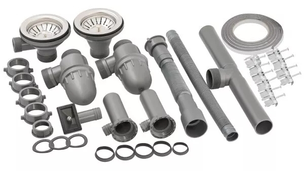 Кухонна мийка Wezer 7850(08) 780x500x180 мм, 2 чаши + сифон, Satin інструкція - зображення 6