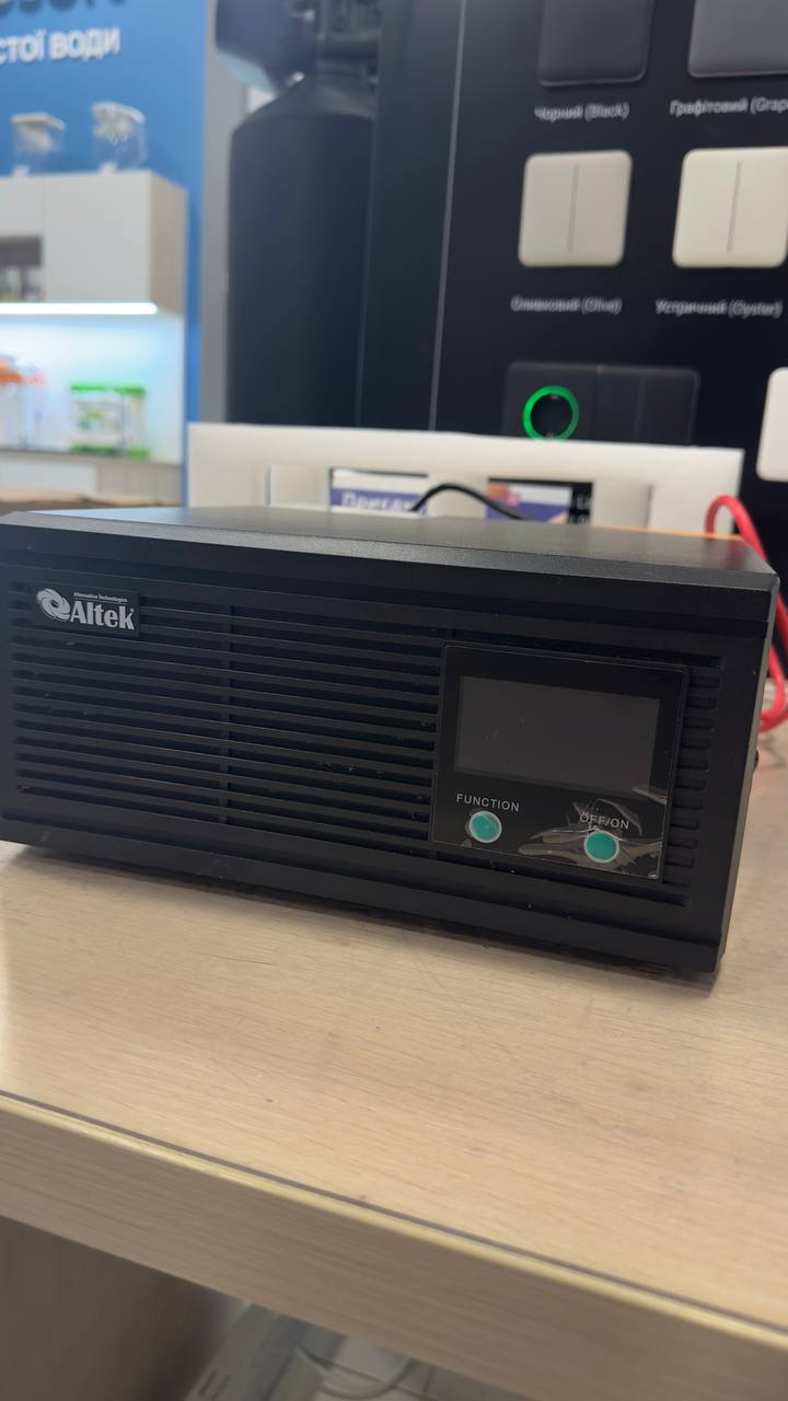 Источник бесперебойного питания Altek ASK12 600VA/480W DC12V уценка цена 3699 грн - фотография 2