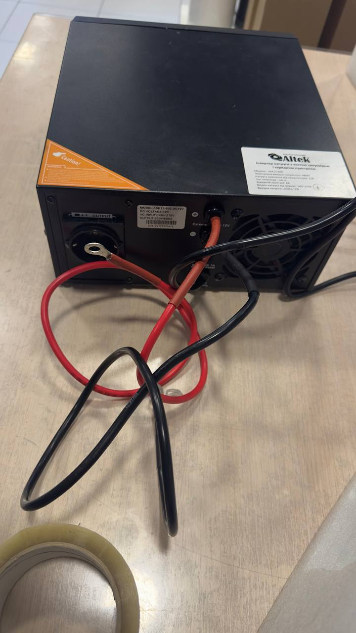 Источник бесперебойного питания Altek ASK12 600VA/480W DC12V уценка инструкция - изображение 6