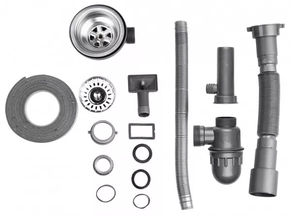 Кухонна мийка Wezer 7750(06) 770x500x160 мм, сифон, Satin характеристики - фотографія 7