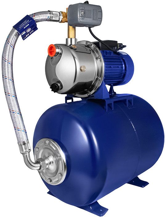 Насос Farmer Jet 100S (1.1 кВт/50 л сталь) (26382) цена 5101 грн - фотография 2